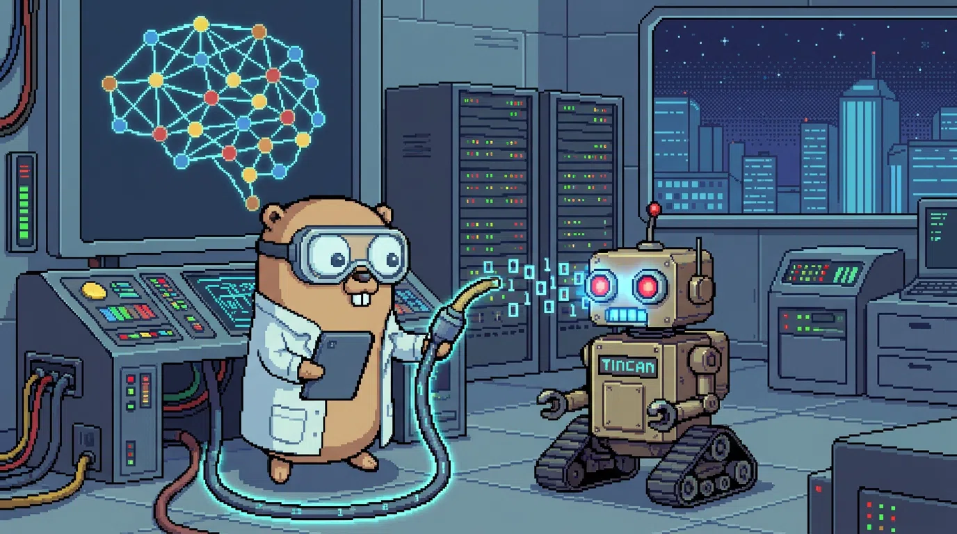 A read through agent-tincan's Go CLI: typed errors mapped to exit codes, best-effort network calls capped at 5 seconds, and config sniffing that reads before it parses.