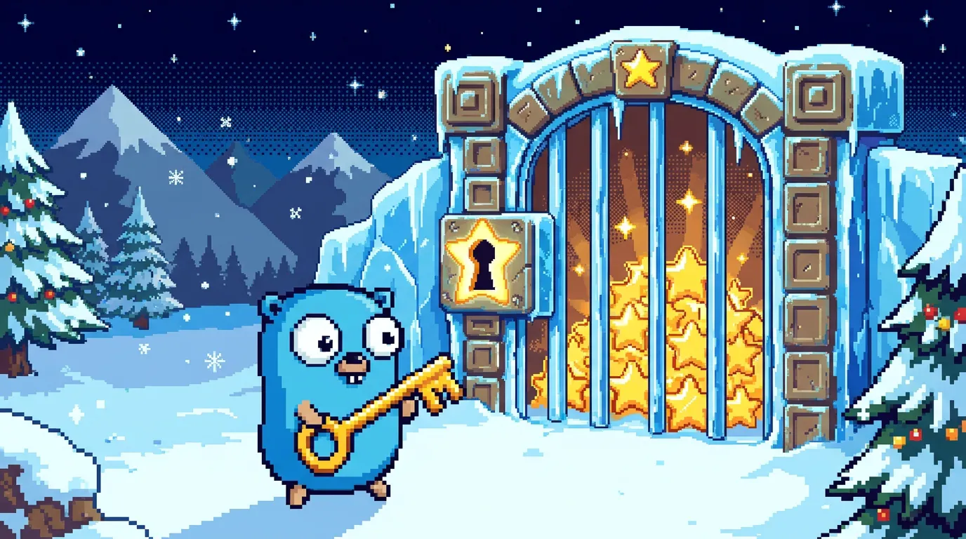Let's solve the last day of Advent of Code 2025 and collect all 50 stars!