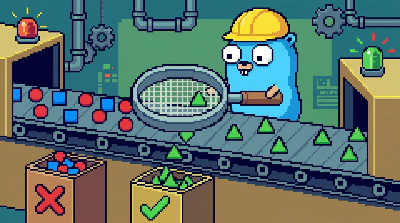 Slices are a cornerstone of Go programming, offering a flexible way to work with sequences of data. One common task is filtering a slice—selecting elements that meet specific criteria. Let's see how to do that