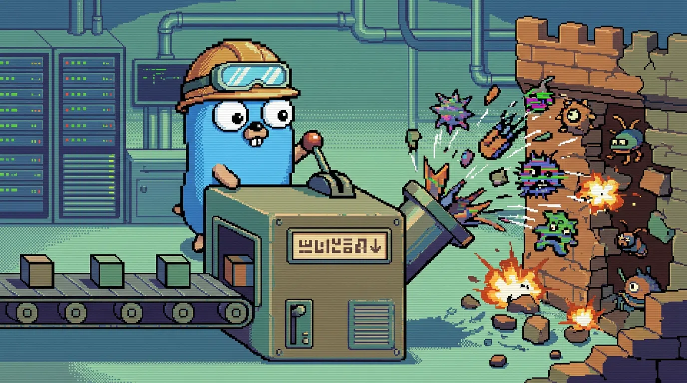 Native Go fuzzing, end to end: picking a seed corpus that actually helps, reading the engine's output, and turning a crash into a permanent regression test.